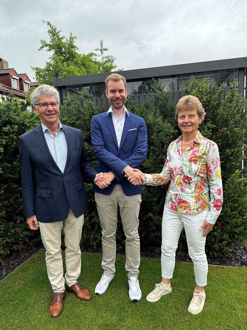 IMM Photonics Gründerehepaar Raith mit Sohn Christian Raith