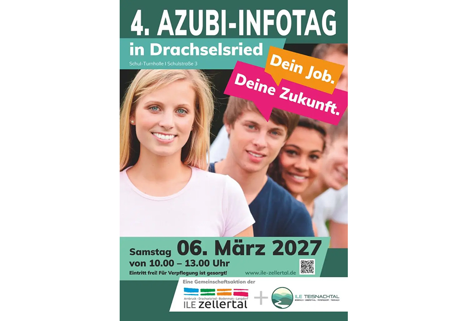 4. Apprentice Information Day for ILE Zellertal and ILE Teisnachtal, March 6, 2027